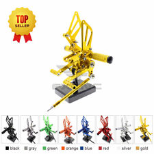 Motorcycle Rearset Footpegs Foot Pegs For GSXR 600/750 1997-2005 2004 2003 2002