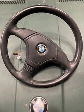 BMW E31 E32 E34 E36 E38 E39 Z3 LEATHER SPORT 2 STEERING WHEEL 3 SPOKE