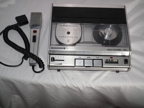 Vintage grundig stenorette - stenorette, (
