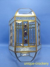 Antique-style beveled glass
