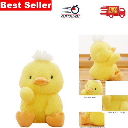 Soft plush yellow duck stuffed - yellow,