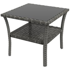 PE Rattan Garden Coffee Table