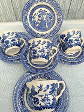Set of 4 EIT Ironstone Blue