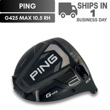 PING G425 MAX Driver 10.5* Degree Head Right Hand No Cover USED FAST SHIP