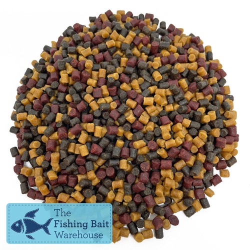 Mixed pellets 4mm 1kg 2kg - mixed,