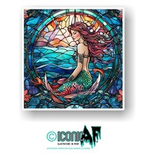 LARGE Mythical Mermaid Art
