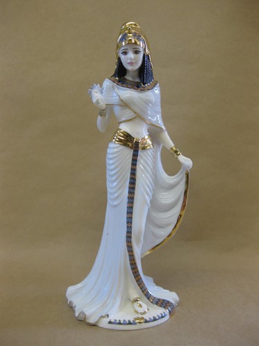 Coalport cleopatra figure - cleopatra,