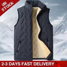 Mens Waistcoat Gilet Winter