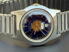 Vintage West End Watch Company Sowar Arabic Dial Co Watch Bamboo Bracelet S-43