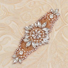 Rhinestone Bridal Sash Belt