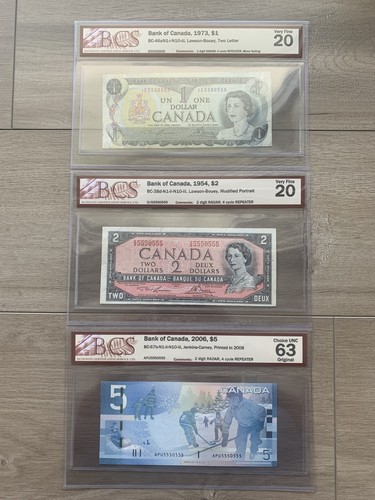 Matching serial set canada - set,