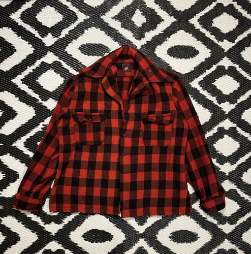 Vintage 30s 40s - red, head