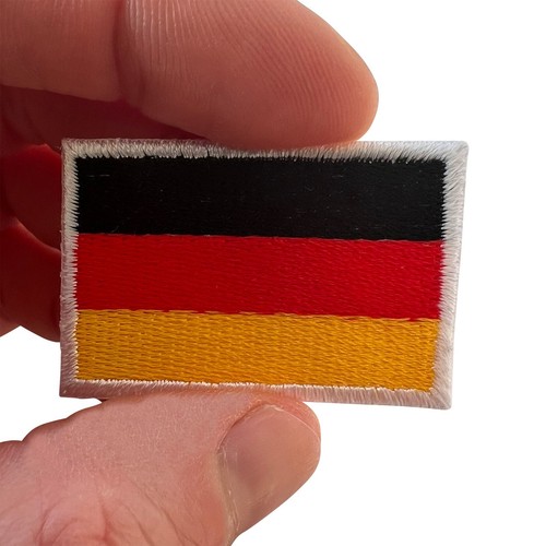 Mini germany flag patch - germany, iron