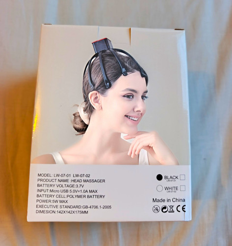 Electric head scalp - electric, massager