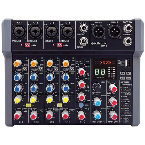 Citronic cma compact mixer - cma-8,