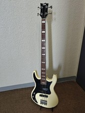 ESP S-AL-350 Lefty Bass SID Aki Model Japan Left-Handed Mosrite Style