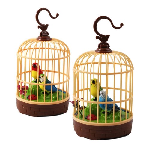 Moving beak and - and, singing