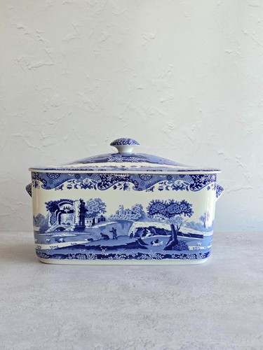 Spode blue italian - blue, bin