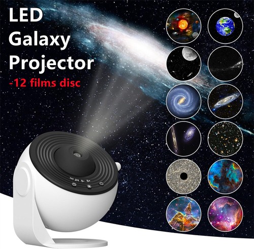 Led galaxy projector starry - led,