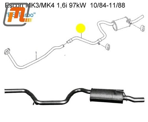 Ford escort mk4 exhaust - ford,