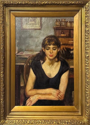 Antique portrait woman - antique,