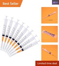 20-Pack 2.5ml Plastic Syringes