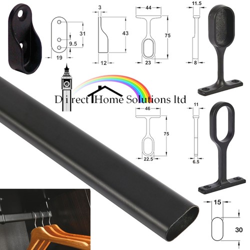 Hafele black steel hanging - hafele,