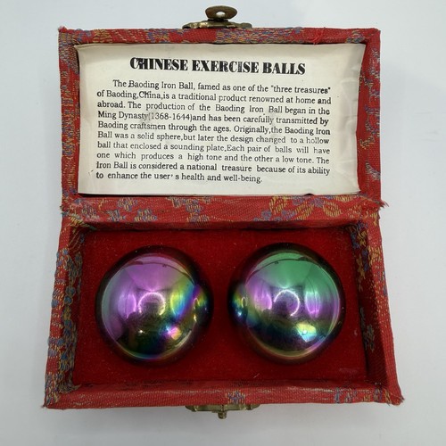 Vintage chinese baoding balls - chinese,