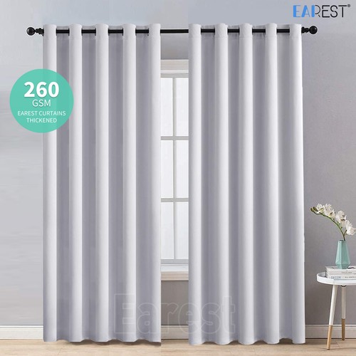 Pair blackout curtains eyelet - pair,