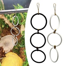 Snake Climbing Enrichment Rings Climbing Chain for Ball Python Corn Snake