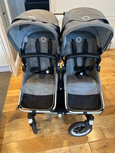 Double baby and - toddler, pram
