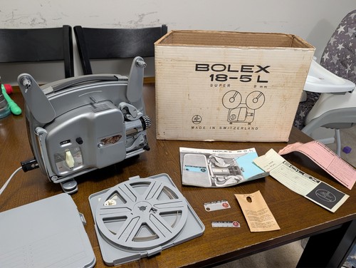 Bolex paillard super 8mm - bolex, 18-5l