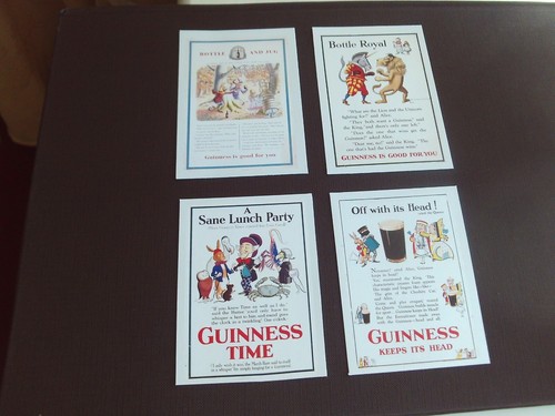 Guinness advertising prints
