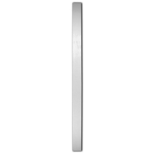 White primed square newel post - primed,