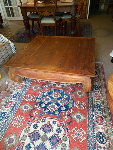 Indonesian teak opium - opium, table