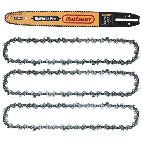 Chainsaw guide bar chains - chainsaw, bar&chains