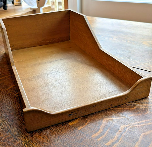 Antique wooden desk filing - antique,