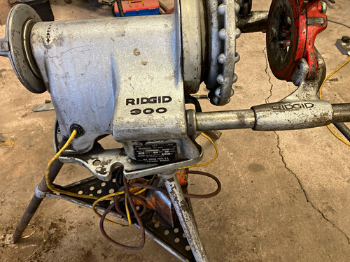 Ridgid 300 pipe threading - ridgid,