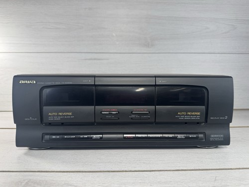 Aiwa wz9100 stereo double - aiwa,