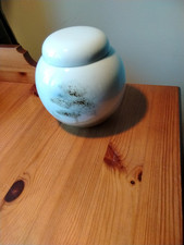 Highbank Porcelain Ginger Jar and Lid ,Tree Motif .