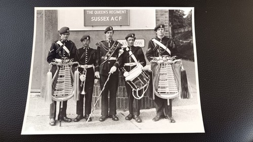 British army photo - army, drum