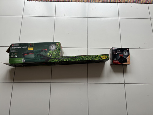 Parkside 12v cordless hedge - 12v,