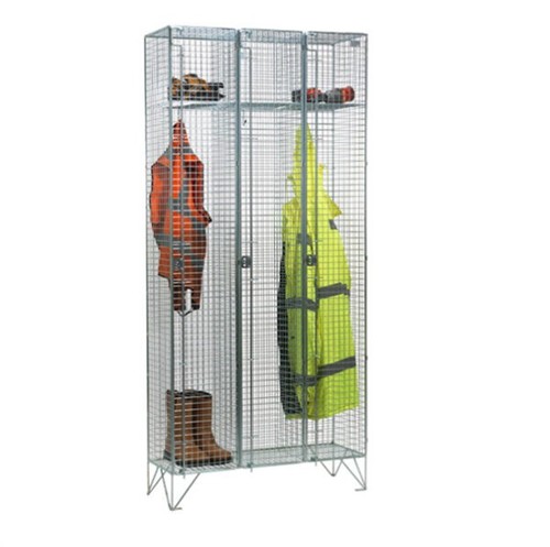 Wire mesh locker - wire, nest