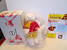 STEIFF EDWARD RUPERT BEAR SERIES "RUPERT" 690877 , ALPACA BRAND NEW IN BOX