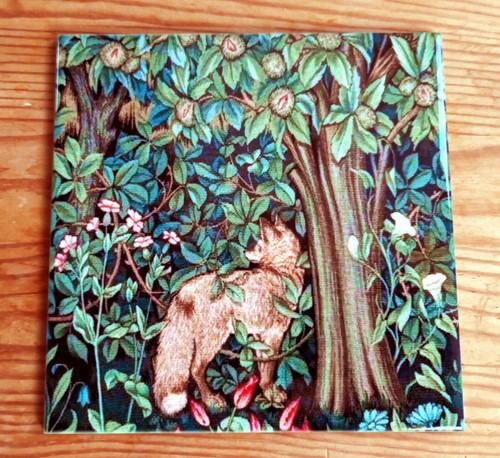 William morris tiles greenery - william, "greenery