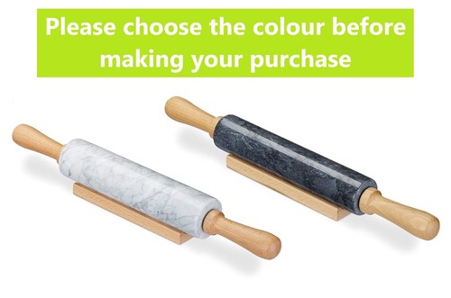 Marble rolling pin for baking - rolling,