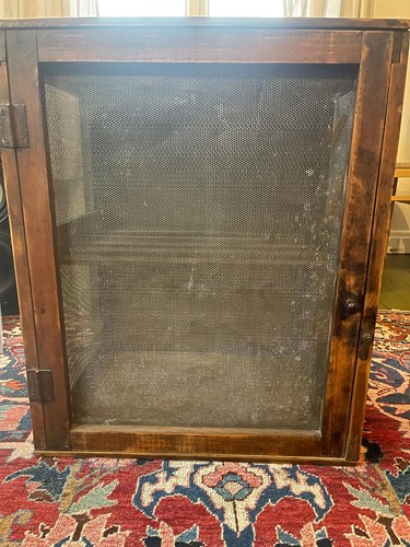 Vintage wooden larder pantry - vintage,