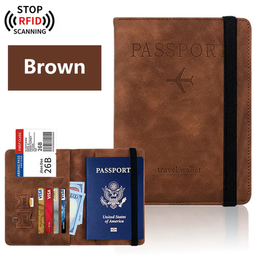 Passport holder for travel - holder,