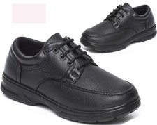 DR KELLER MENS WIDE FIT REAL LEATHER PADDED CASUAL FORMAL SMART MOCCASIN SHOES