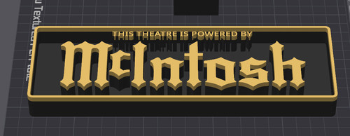 Decorative mcintosh theatre - decorative,